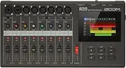 Zoom R20 Multi Track Recorder | 16 tracks | 6x XLR + 2x XLR/TRS | phantom power | editor | effects | colour LCD touchscreen | recording studio for musicians | UK-Version | black