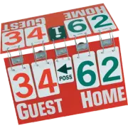 Deluxe Portable Tabletop Scoreboard