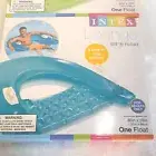 Intex Sit N Float Inflatable Lounge, BLUE 60" X 39" Pool Float -NEW IN BOX