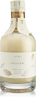 Thymes - Goldleaf Bubble Bath - Foaming Bath Soak with Elegant Floral Fragrance - 11.5 oz