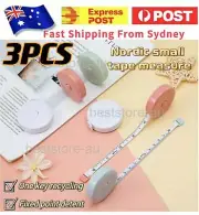 1.5m Retractable Body Measuring Soft Ruler Sewing Cloth Tailor Tape Measure AU