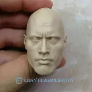 1/6 Dwayne Douglas Johnson Unpainted Head Sculpt F/12'' Fgiure Accessories