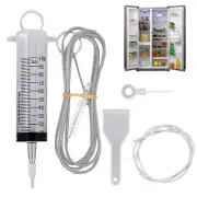 5pcs/Set Refrigerator Fridge Drain Hole Clog Remover Kit Unblocker Cleaning Tool