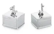 Whitehill Baby - 1st Tooth & Curl Box - Safari Set of 2