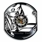 Ahsoka Tano Vinyl Wall Clock - Retro Decor - Unique Home Accent -Perfect Gift