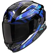 EXO-GT SP AIR Augusta Black Grey Blue Full Face Helmet