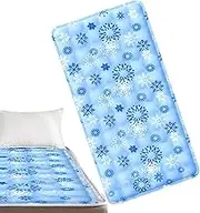 Mattress Cooling Pad,Ice Mattress Cooling Pad Mat for Sleep - Breathable Foldable Machine Washable Cooling Mat Protector Cover for RV Sofa Dorm Camping Home