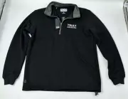 Straight Down Golf Quarter Zip Pullover Truly Hard Seltzer Black Men’s Small