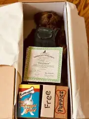 Gallery Teddies 1995 “Benjamin” Bear 12” - New in Box W/COA