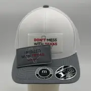 Travis Mathew Adjustable Trucker Hat Golf Don’t Mess With Texas Flexfit 110 NWT
