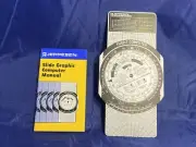 NEW Jeppesen Sanderson Slide Graphic Flight Computer Plotter Timer Manual Cessna