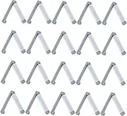 WOFASHPURET 20Pcs Self Holding Hair Curlers Professional Salon Hair Rollers for Styling Easy to Use for Home Salon