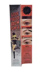 Benefit Goof Proof Brow Pencil Brow Shaping Pencil 3.75 WARM MEDIUM BROWN New