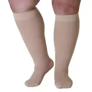 Plus Size Compression Stocking Socks For Men Women Anti-Varicose Toe / Toeless