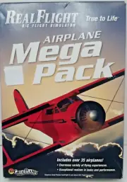 REAL FLIGHT R/C FLIGHT SIMULATOR TRUE TO LIFE AIRPLANE MEGA PACK