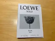 Sample Eau De Parfum Loewe Solo Perfume Sample Ella Elixir - Woman