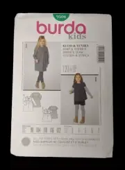 Girls Dress And Tunic Burda Kids Sewing Pattern 9504
