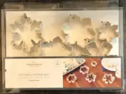 5 Piece Threshold Snowflake, Snowman & Christmas Tree Cookie Cutter, Stainless