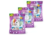 3x Crayola Scribble Scrubbies Pets Refresh Kids Children Art Craft Toy Assorted