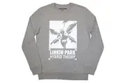 Linkin Park Unisex Adult Soldier Hybrid Theory Sweatshirt (Grey) - UTRO12833