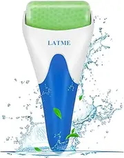 LATME Ice Roller for Face & Eye Mothers Day Gifts Idea Puffiness,Migraine,Pain Relief and Minor Injury,Skin Care Products (Green Roller)
