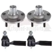4PC Tie Rod End Steering Linkage Wheel Hub Bearing For Ford Escape Mazda Tribute (for: Mazda)