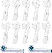 10 PCS Electric Toothbrush Cover, Tooth Brush Cover, Electric Toothbrush Heads Cover Caps for Protecting Oral-B Replacement Brush Heads, Hygienic Travel Toothbrush Cap for Keeping Germs and Dust Away