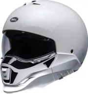 Bell Broozer Duplet, modular helmet , color: White , size: L