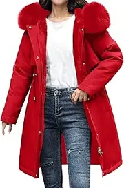 [Generic] Boys 6t Down Jacket Winter Mid Lenght Down Puffer Coats Ladies Lightweight Jackets With Hood Plus Size Slim Trench Coat Long Sleeve Warm Outwear Outdoor Hiking Jacke Trench Overcoat