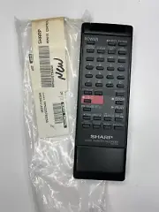 Sharp G0575GE TV VCR Remote, OEM NOS for VCA5210, VCA5210U, 19MP67BK, 13MM67