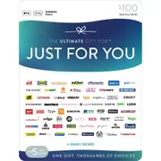 The Ultimate Gift for Just For You $100 Gift Card