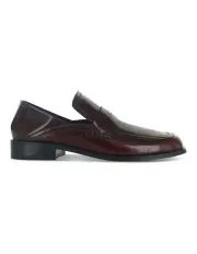 [Senso] Grayson I Square Toe Loafers in Burgundy