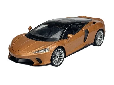 WELLY McLAREN GT GOLD 1:24 DIE CAST METAL MODEL NEW IN BOX 24105