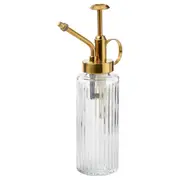 GRADVIS plant mister, clear glass/gold-colour, 15 cl