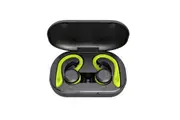 Wireless Earbuds 5.3 Bluetooth Headphones Over-Ear Buds with Earhooks HiFi Stereo Sound Sports Earphones-Green