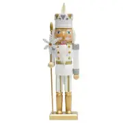 Nutcrackers Christmas Ornament 36cm Gold Snowflake Home Decoration