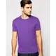 美國百分百【Ralph Lauren】男 素面 短袖 T恤 T-shirt 圓領 上衣 RL polo 紫色 XS號 B018