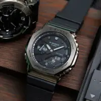 在飛比找momo購物網優惠-【CASIO 卡西歐】G-SHOCK 農家橡樹 八角雙顯電子