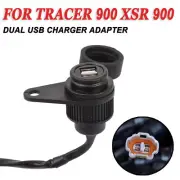 For YAMAHA Tracer900 XSR900 Tracer XSR 900 Dual USB Charger Plug Socket Adapter