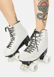 [Poster Grl] Billionaire Bling Roller Skates