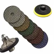 1 1/4" granite marble countertop Ogee Bullnose Router Bit 7" DRY polishing pad