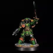 IN STOCK Salamanders lieutenant primaris painted Warhammer Toy Soldier