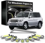 11Pcs Car LED Interior Lights Bulb Kit Lamp, For Mitsubishi Pajero Shogun Montero io Pinin TR4 1999-2004 2005 2006 2007