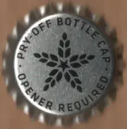 USA Plastic Lined Beer Crown Bottle Cap: Fulton Brewing