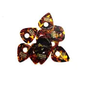 Everly Star Guitar Picks 12 Pack .46mm Light Classic Celluloid Shell Color