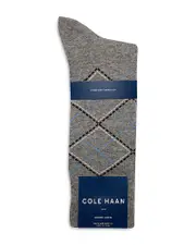 Cole Haan Argyle Crew Dress Socks