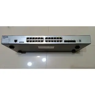 D-Link DGS-3120-24TC(SI)友訊交換器 二手良品 switch 24埠