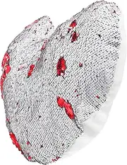 Cabilock Home Pillowcase Home Pillow Cover Sofa Pillow Cover Heart Shaped Pillowcase Bedroom Pillow Cover Household Pillow Covers Couch Pillow Cover Comfortable Cushion Cover
