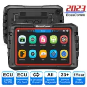 Car OBD2 Scanner Full System ABS EPB Oil Reset Active Test ECU Coding Scan Tool