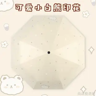 【尚品】可愛雨傘 造型雨傘 輕量傘卡通雨傘 迷你遮陽傘 反向自動傘 反向傘加大 遮陽防曬傘女ins傘學生折迭全自動傘晴雨